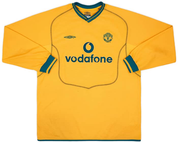 2000-02 Manchester United GK Shirt Barthez #1 - 7/10 - (L)