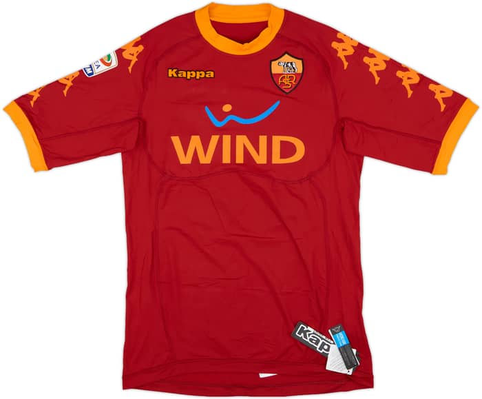 2010-11 Roma Home Shirt Totti #10 (L)