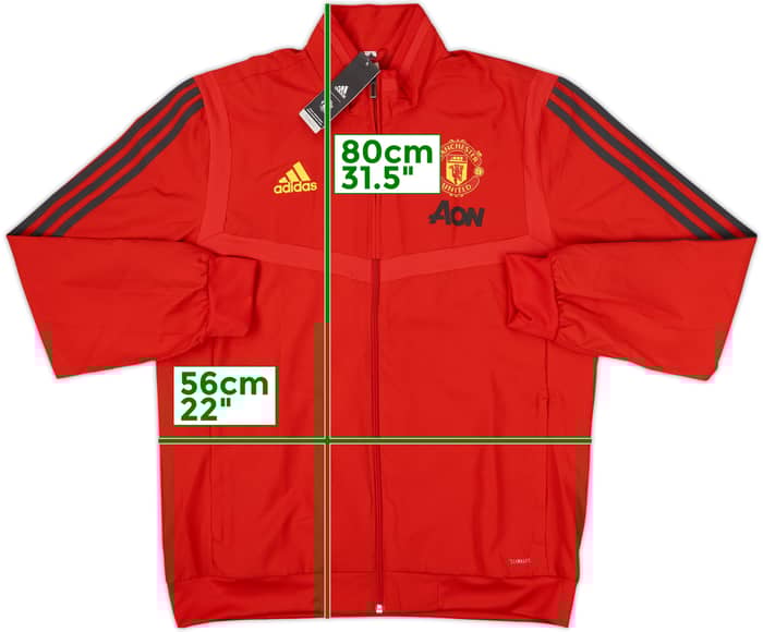 2019-20 Manchester United adidas Track Jacket (L)
