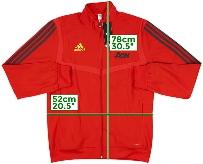 2019-20 Manchester United adidas Track Jacket (M)