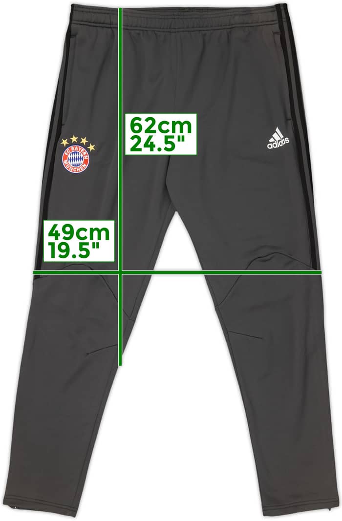 2016-17 Bayern Munich adidas Track Pants/Bottoms (XL)
