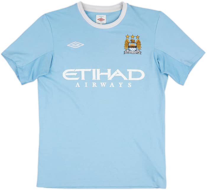 2009-10 Manchester City Home Shirt Tevez #32 - 5/10 - (M)
