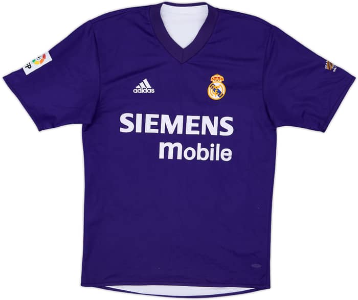 2002-03 Real Madrid Centenary Third Shirt Zidane #5 - 7/10 - (M)