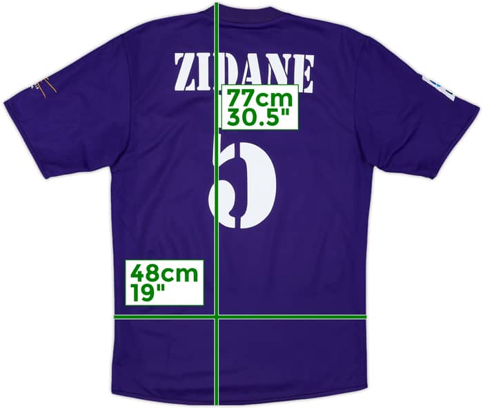 2002-03 Real Madrid Centenary Third Shirt Zidane #5 - 7/10 - (M)