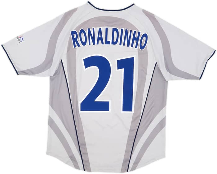 2001-02 Paris Saint-Germain Away Shirt Ronaldinho #21 - 6/10 - (S)