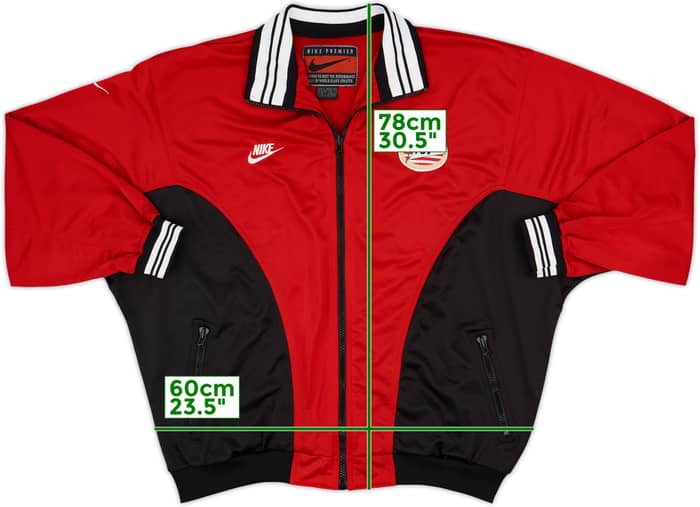 1996-97 PSV Nike Track Jacket - 9/10 - (XL)