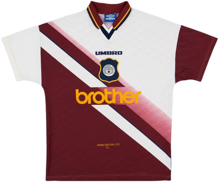 1996-97 Manchester City Away Shirt - 8/10 - (L)