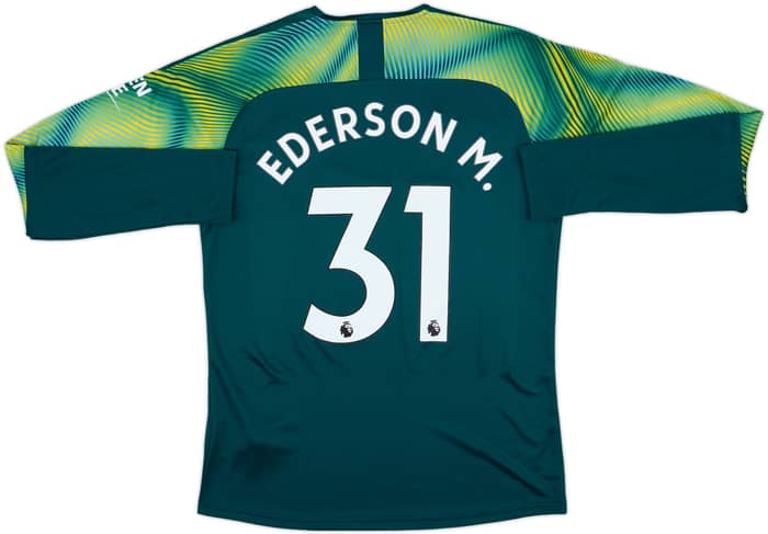 2019-20 Manchester City GK Shirt Ederson M. #31 (L)