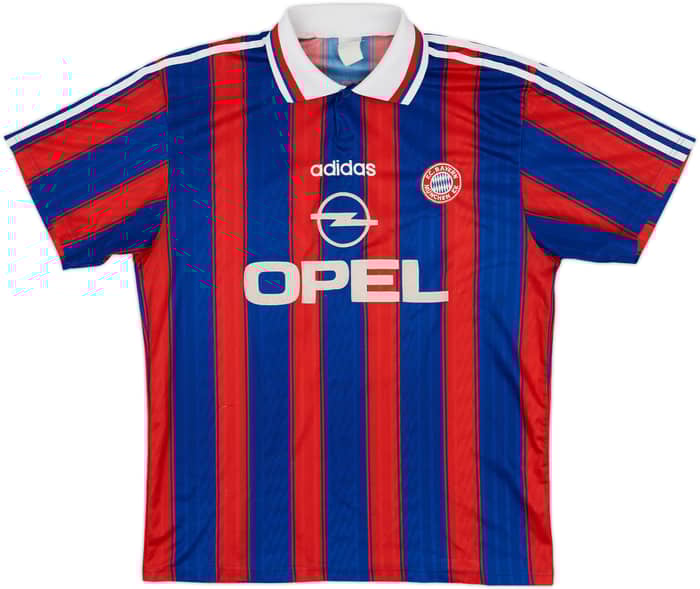 1995-97 Bayern Munich Home Shirt Sforza #14 - 7/10 - (L)