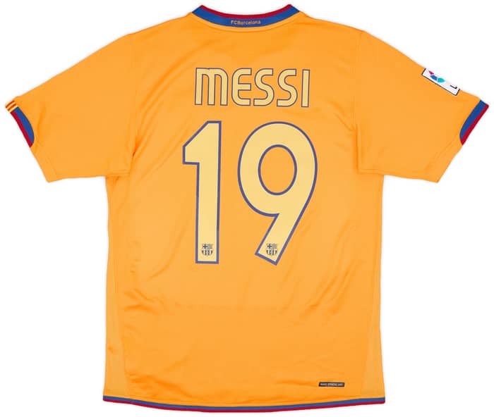 2006-08 Barcelona Away Shirt Messi #19 - 8/10 - (S)