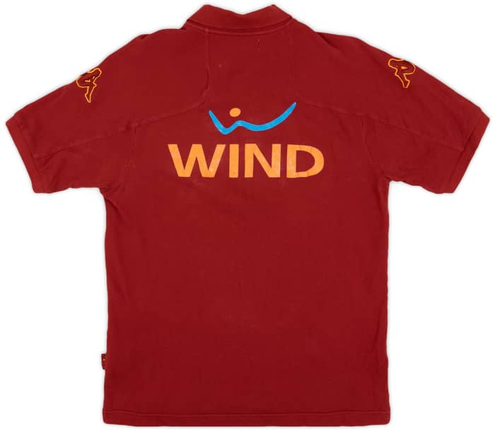 2009-10 Roma Kappa Polo Shirt - 6/10 - (L)