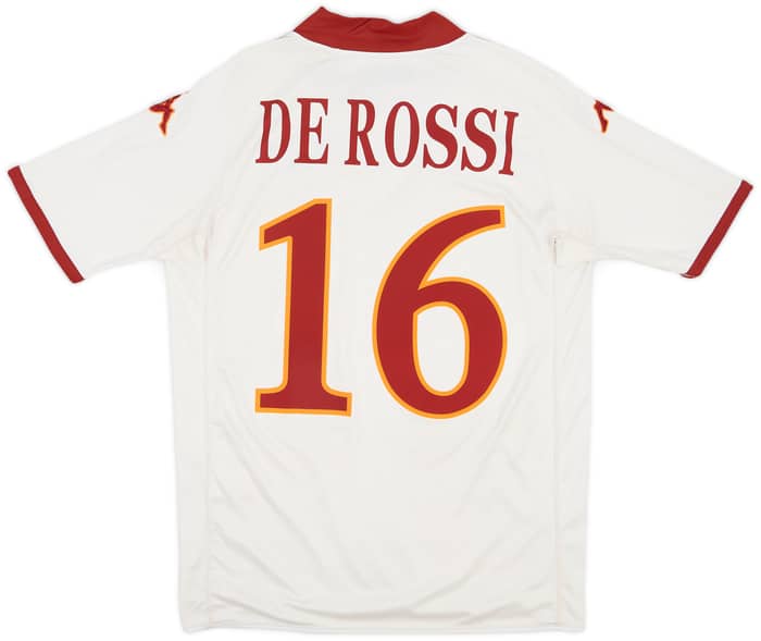 2009-10 Roma Away Shirt De Rossi #16 - 6/10 - (M)