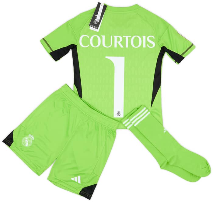 2023-24 Real Madrid GK Home Shirt Courtois #1 (S.Kids)