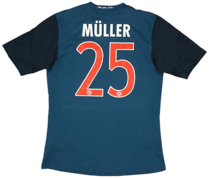 2013-14 Bayern Munich Third Shirt Muller #25 - 9/10 - (XL.Boys)