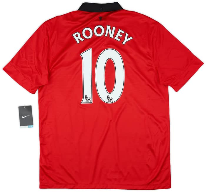 2013-14 Manchester United Home Shirt Rooney #10 (L)
