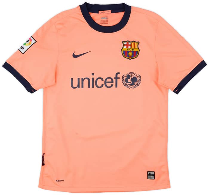 2009-10 Barcelona Away Shirt Messi #10 - 7/10 - (S)