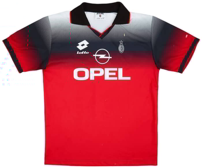 1996-97 AC Milan Lotto Training Shirt - 7/10 - (L)