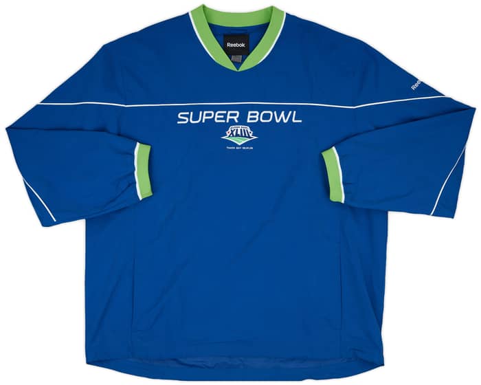 2009 Super Bowl XLIII Reebok Pullover Windbreaker Jacket - 9/10 - (XXL)