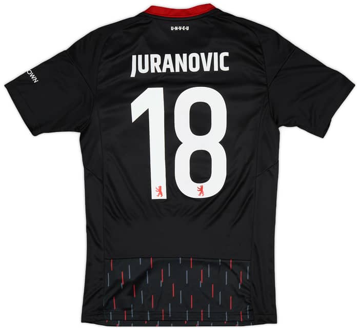 2022-23 Union Berlin Match Issue Europa League Third Shirt Juranovic #18