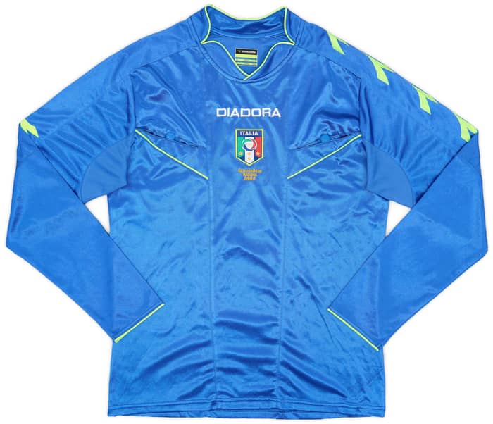 2000s Italy Diadora Referee L/S Shirt - 9/10 - (S)