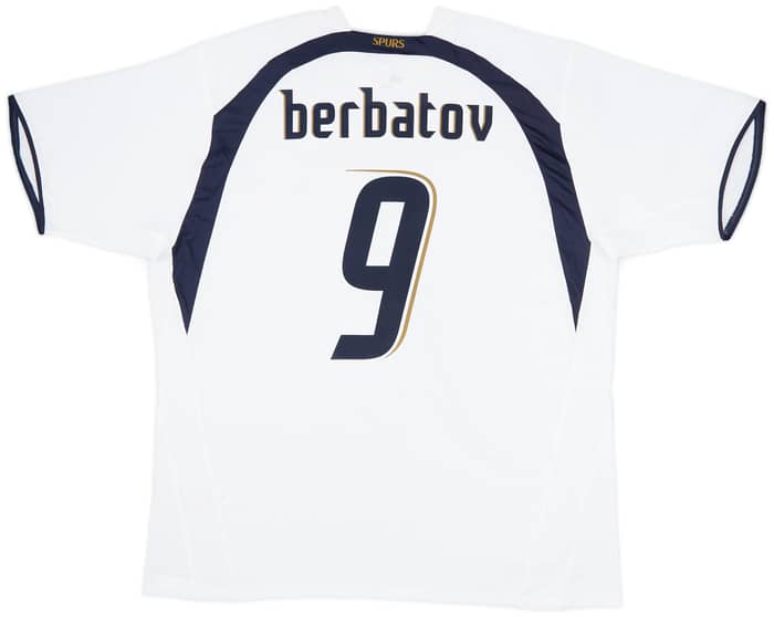 2006-07 Tottenham Home Shirt Berbatov #9 (XXL)