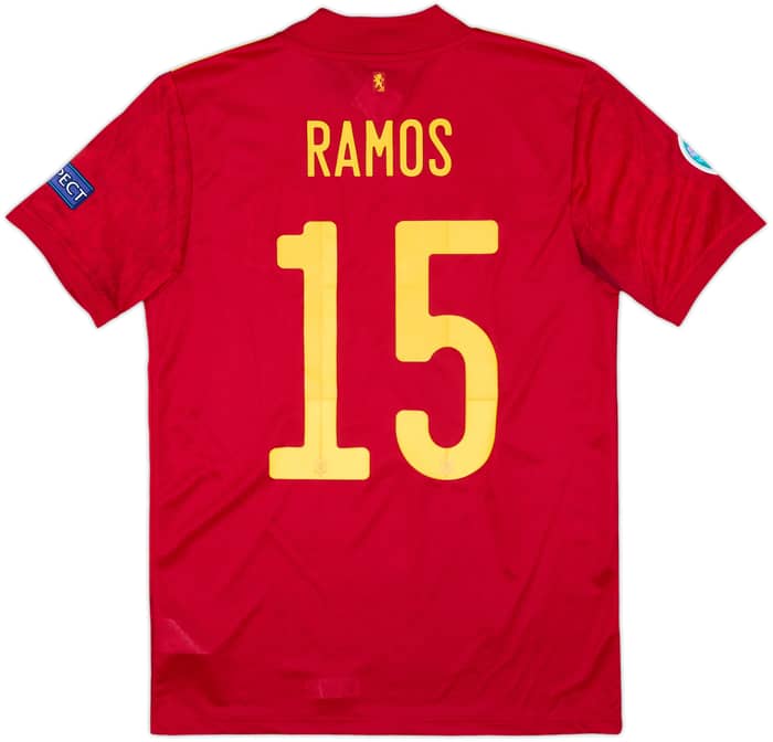 2020-21 Spain Home Shirt Ramos #15 (S)