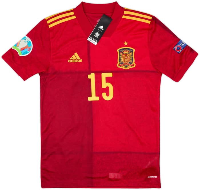 2020-21 Spain Home Shirt Ramos #15 (S)
