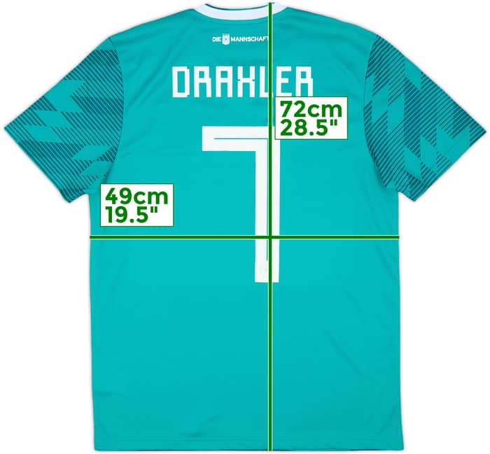 2018-19 Germany Away Shirt Draxler #7 (M)