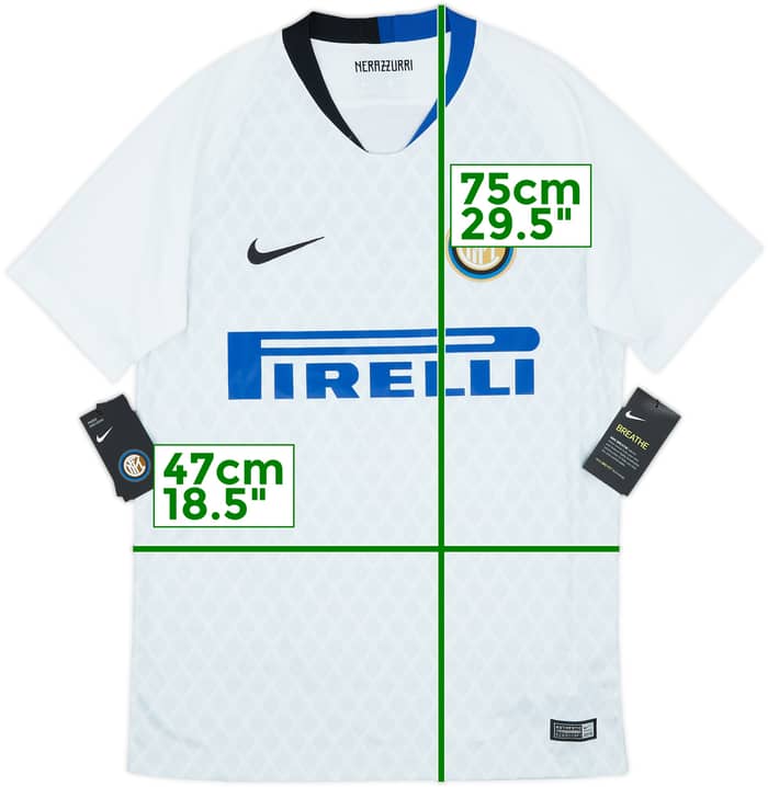 2018-19 Inter Milan Away Shirt Skriniar #37 (S)