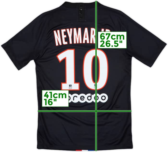 2019-20 Paris Saint-Germain Fourth Shirt Neymar Jr #10 - 10/10 - (S)