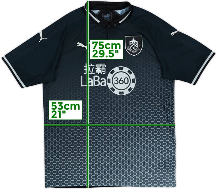2018-19 Burnley Away Shirt - 10/10 - (L)