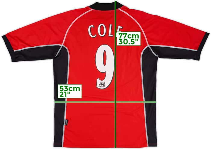 2002-03 Blackburn Rovers Away Shirt Cole #9 - 5/10 - (XL)