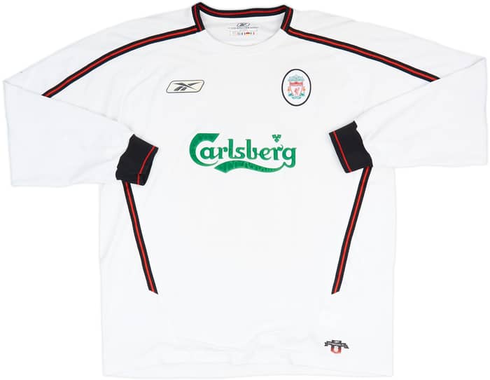 2003-04 Liverpool Away Shirt Gerrard #17 - 8/10 - (XL)