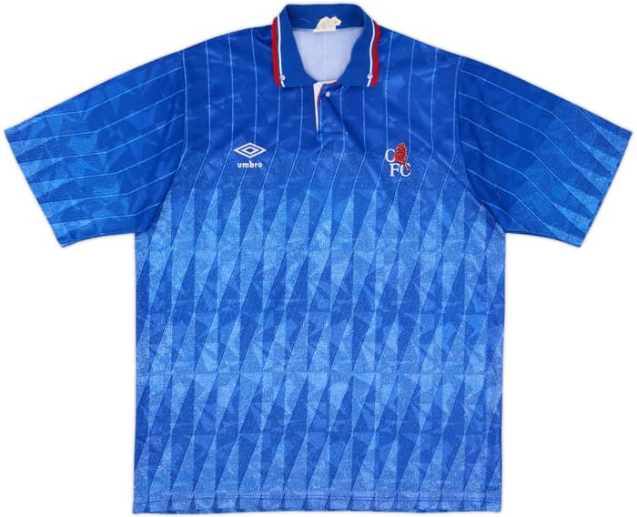 1989-91 Chelsea Home Shirt - 6/10 - (L)