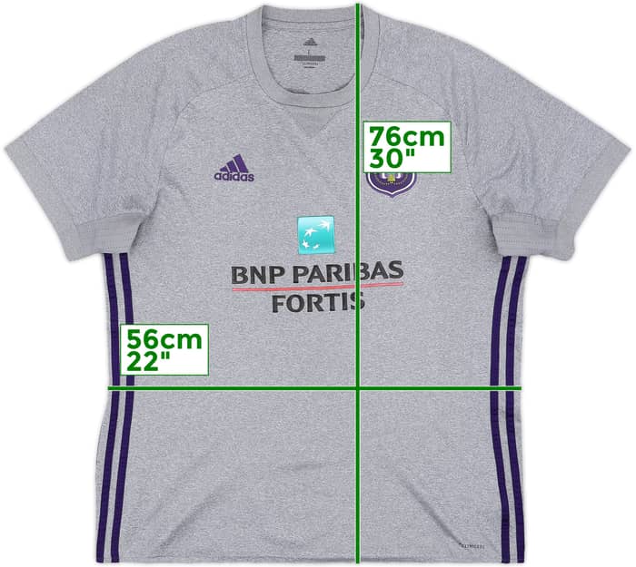 2017-19 Anderlecht Away Shirt - 5/10 - (L)