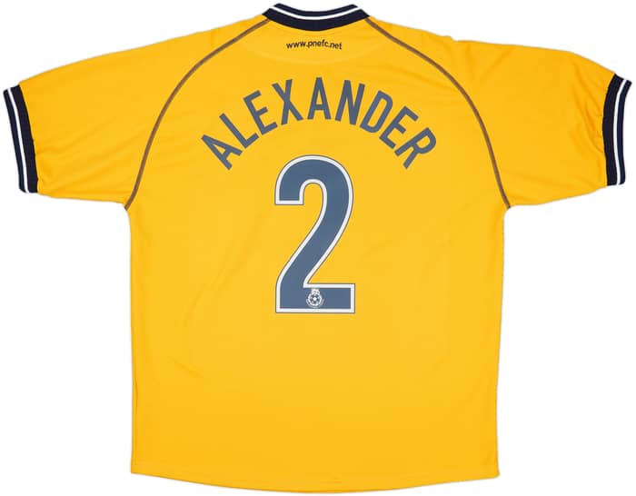 2001-02 Preston Away Shirt Alexander #2 - 8/10 - (L)