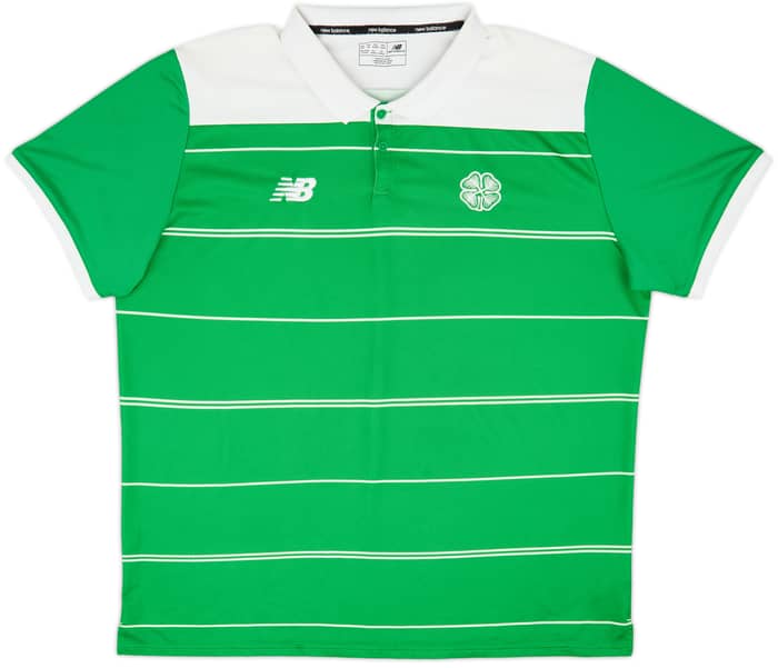 2017-18 Celtic New Balance Polo Shirt - 10/10 - (XXL)