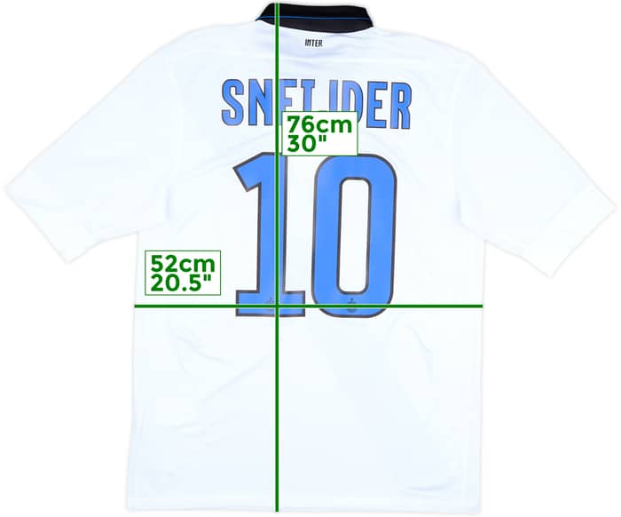 2011-12 Inter Milan Away Shirt Sneijder #10 - 10/10 - (M)