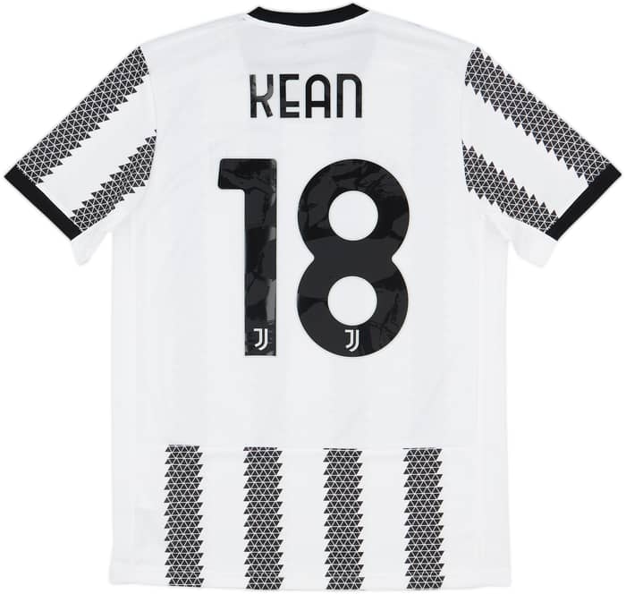 2022-23 Juventus Home Shirt Kean #18 - 10/10 - (M)