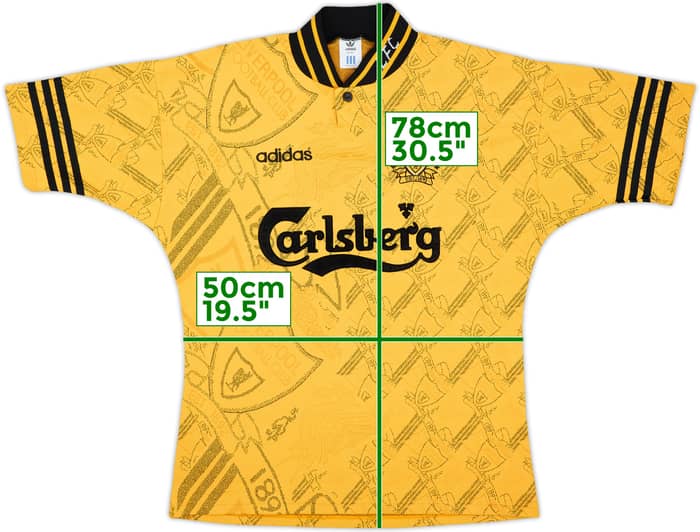 1994-96 Liverpool Third Shirt - 9/10 - (M/L)