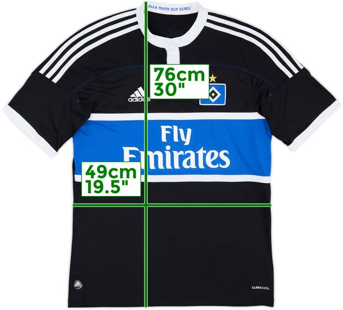 2011-12 Hamburg Away Shirt - 8/10 - (M)