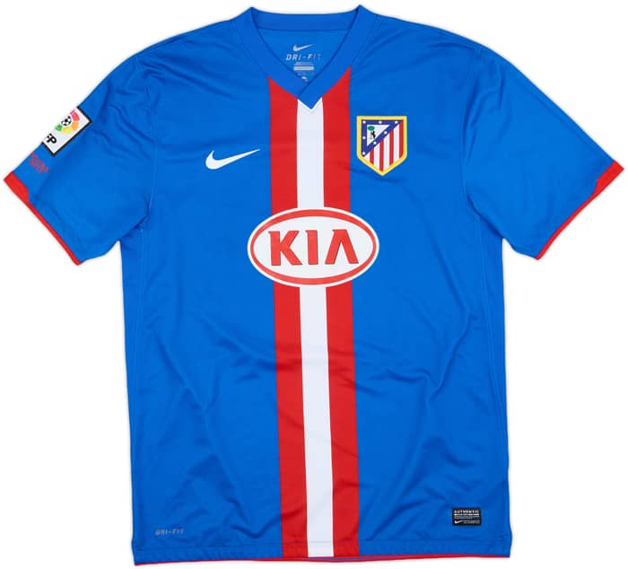 2010-11 Atletico Madrid Away Shirt Kun Aguero #10 - 7/10 - (M)