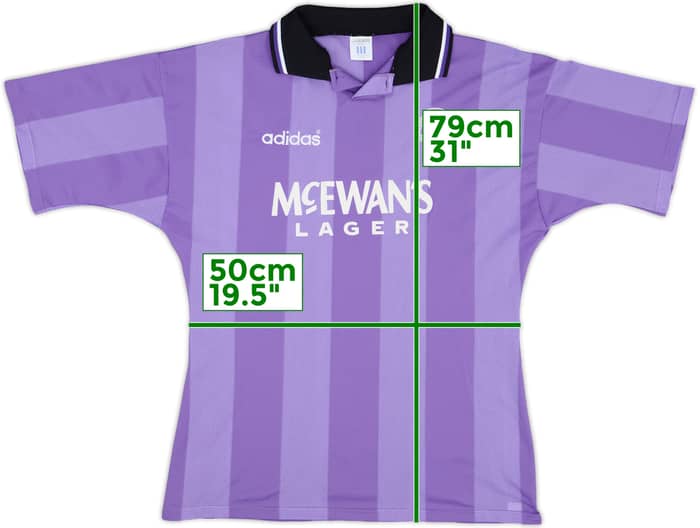 1994-95 Rangers European Shirt - 9/10 - (M/L)