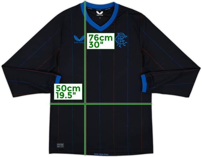 2022-23 Rangers Fourth Shirt - 9/10 - (L)