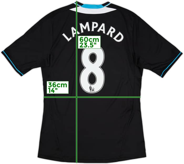2011-12 Chelsea Away Shirt Lampard #8 - 7/10 - (S)