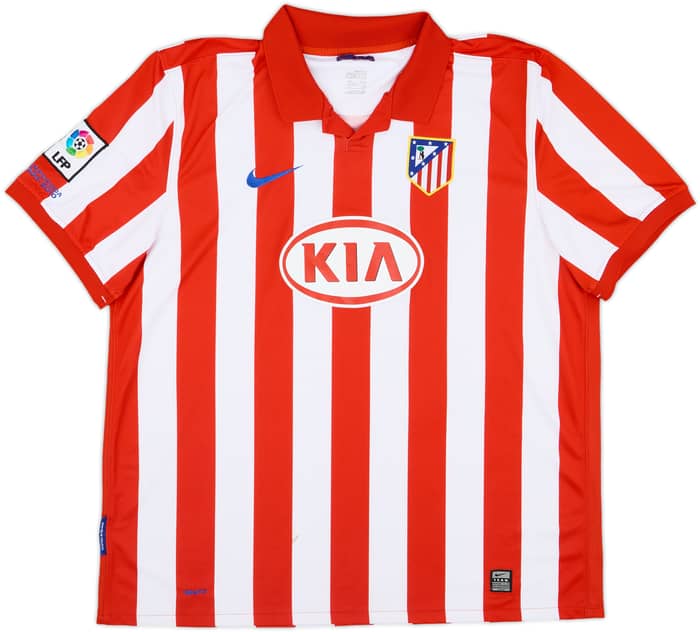 2009-10 Atletico Madrid Home Shirt - 7/10 - (XXL)