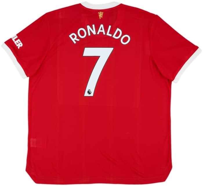 2021-22 Manchester United Home Shirt Ronaldo #7 (XXL)