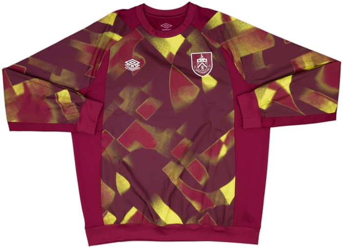 2021-22 Burnley Umbro Drill Top - 10/10 - (XXL)