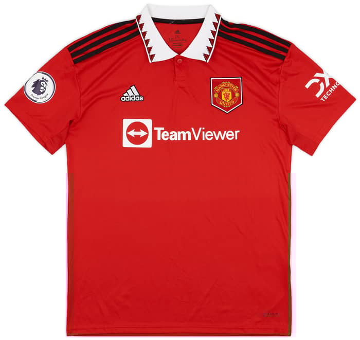 2022-23 Manchester United Home Shirt Ronaldo #7 - 8/10 - (XXL)