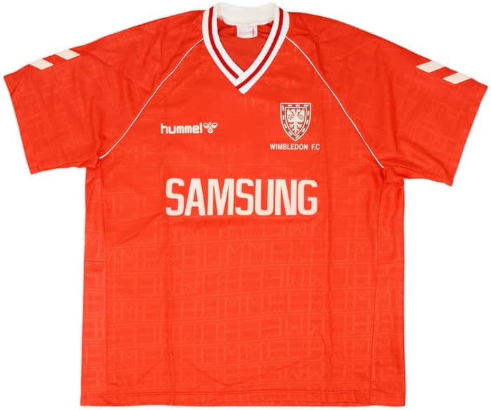 1990-91 Wimbledon Away Shirt #10 - 9/10 - (XL)